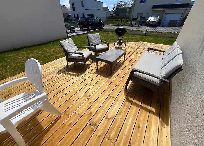 Maison Neuve Proche Avec Parking Gratuit *